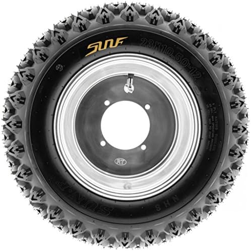 [Set of 2] SunF 22x11-8 22x11x8 ATV UTV Tires 4 Ply Golf Cart Lawn Mower Quad G003 [ Rim(s) NOT included ]