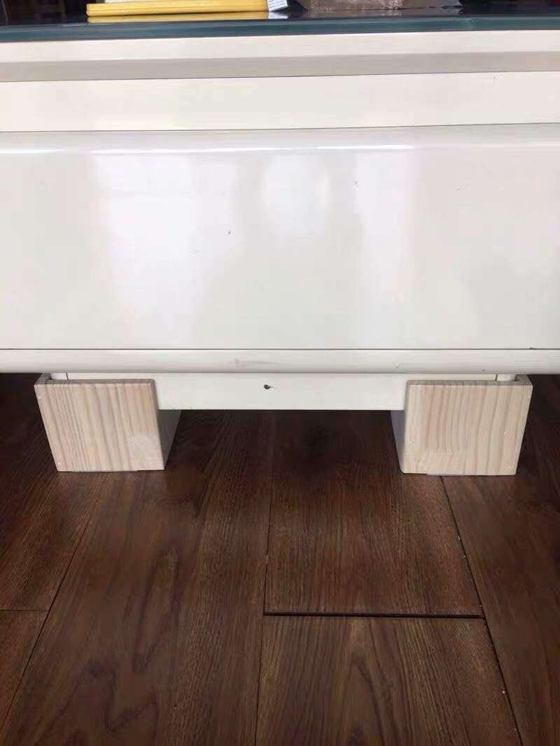 2PCS Bed Risers Furniture Riser Heavy Duty Bed Lifts in Heights of 1.97Inches (add Height 5cm)