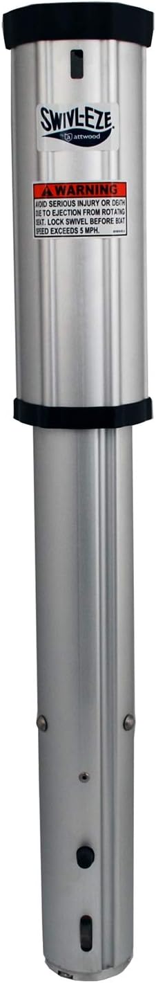 Attwood Swivl-Eze 238 Series 30-Inch Fixed Boat Seat Extension Post