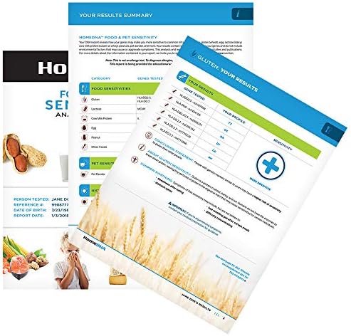 Food & Pet Sensitivity at-Home DNA Test Kit | Lab Fees NOT Included | Kit ONLY