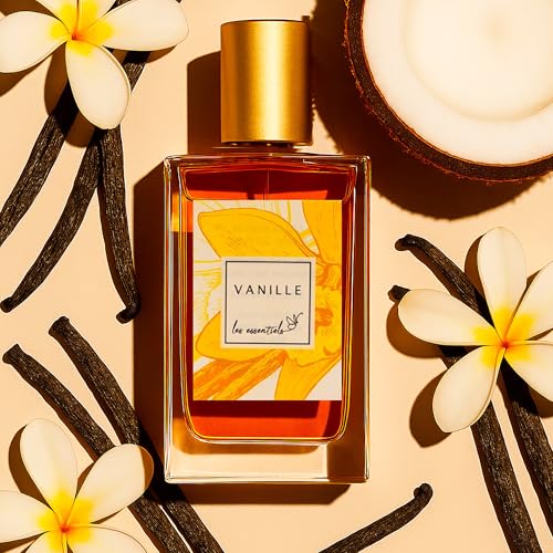 Les Essentiels Vanille EDP Spray - Floral Amber Fragrance - Perfume for Women - Opens with Notes of Jasmine and Ylang Ylang - 2.7 oz