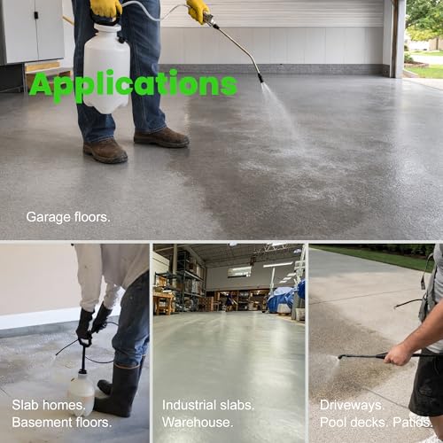 PowerEtch Acid-Free Concrete Etcher & Cleaner – Opens Pores, Boosts Porosity & Improves Adhesion for Sealers, Paints