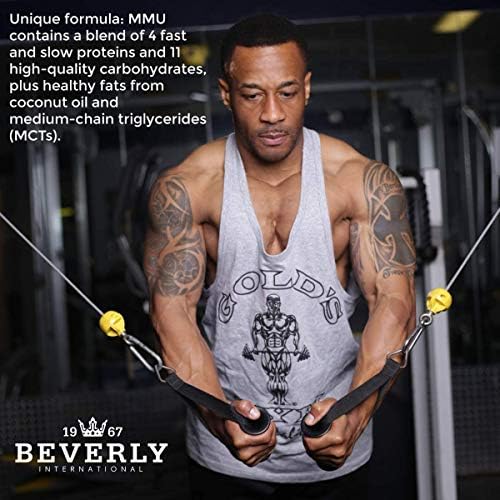 Beverly International Mass Maker Ultra, Vanilla, 14 Servings, 3 lb | Build Lean Mass, Milk Protein Isolate, Whey Protein Isolate + Egg, MCT Oil, Clean Carbs, Great Taste