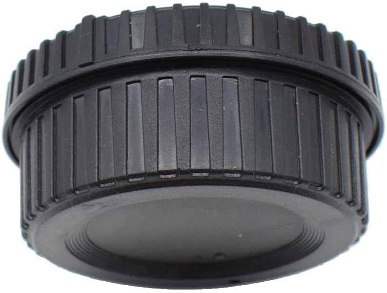 ULBTERF Front Body Cap and Rear Lens Cap Cover for Nikon F Mount Camera