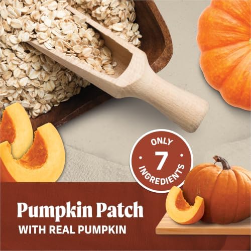 Merrick Oven Baked Dog Treats, Natural and Crunchy Bag of Treats, Pumpkin Patch with Real Pumpkin Snack