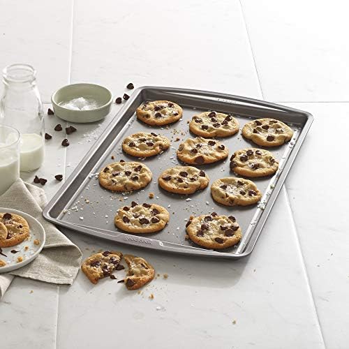 GoodCook Everyday Nonstick Steel Baking Sheet, 17 x 11-Inch, Gray