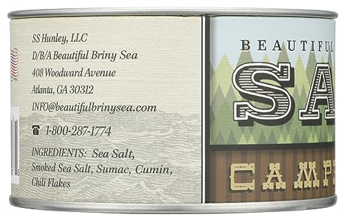Beautiful Briny Sea, Sea Salt Campfire, 6 Ounce