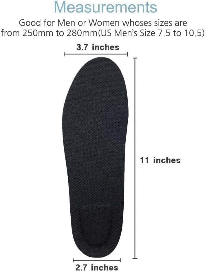 0.4 Inch 2 Left or Right Full Length Insoles Balancer and Additional Cushion Pad for Leg Length Discrepancy (2 Rights(Medium))