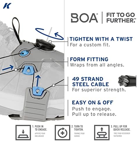 Korkers Ice Walker Ice Cleats - Lightweight and Durable - 22 Replaceable Steel Spikes