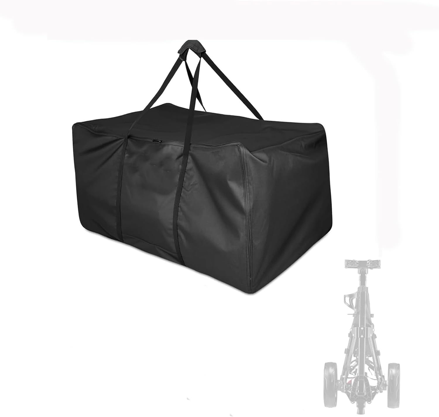 Golf Push Cart Bag, Heavy-Duty Push Carts Carrying Storage Bag