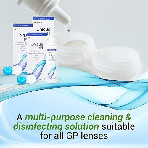 Menicon Unique pH Multipurpose Contact Lens Solution with Lens Case 4 fl oz