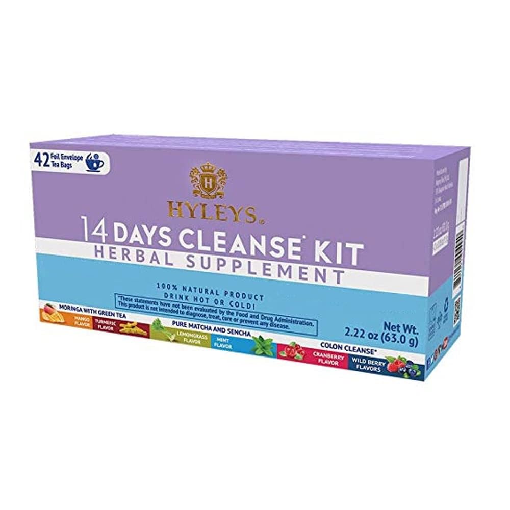 Hyleys 14 Day Weight Loss Tea, Garcinia & Matcha Green Tea, 42 Tea Bags
