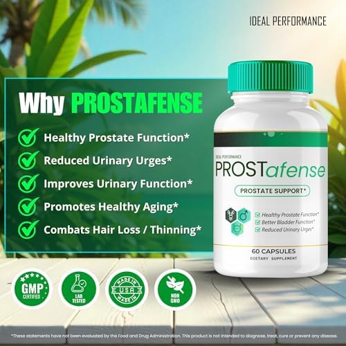 Prostafense Prostate Health Supplements for Men Capsules, Official Prostafense All Natural Support Pills - Maximum Strength
