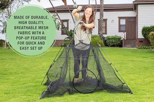 Kitty Compound Outdoor Cat Enclosure and Tunnel, Play Tents | Portable playhouse setup letting indoor felines enjoy fresh air outside while staying contained, safe and secure at all times
