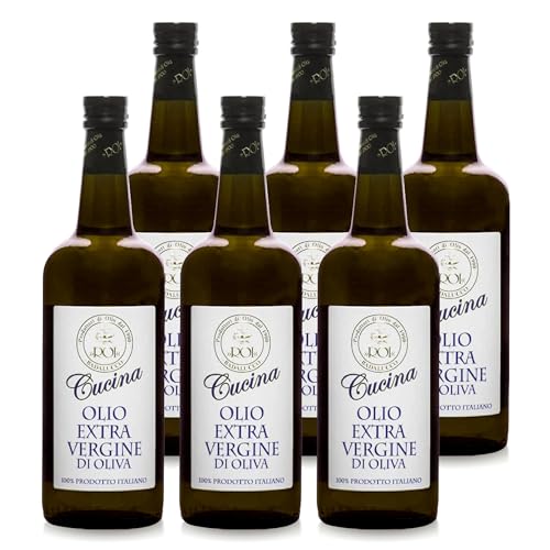 ROI Extra Virgin Olive Oil from Italy - Cucina Ligurian, First Cold Pressed, Pure, Polyphenol Rich Italian EVOO - 34 fl oz (1 Liter)