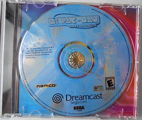 Ms. Pac-Man Maze Madness - Sega Dreamcast