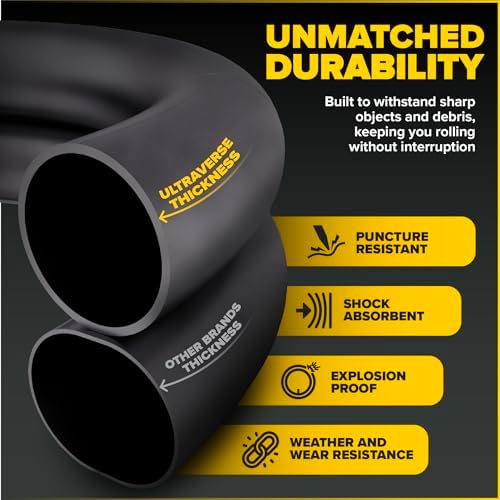 Ultraverse 18 Bike Inner Tubes 18 x 1.75, 1.95, 2.00, 2.10, 2.125, Set of 2