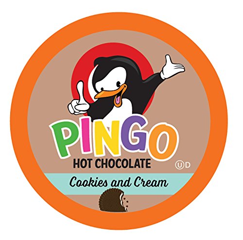 Pingo Hot Chocolate Pods for Keurig K-Cup Brewers, Assorted Cocoa Variety Pack, 40 Count