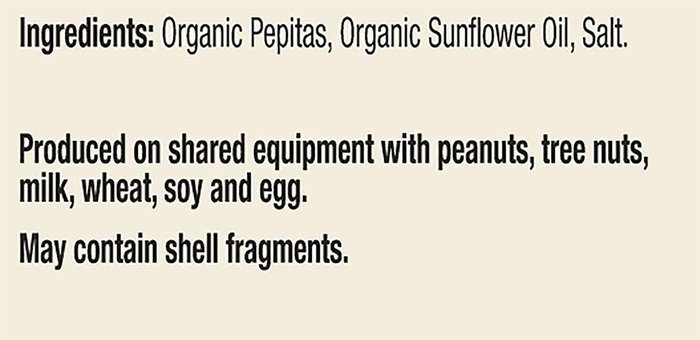 Good Sense Roasted Salted Organic Pumpkin Seeds, 6 Ounce