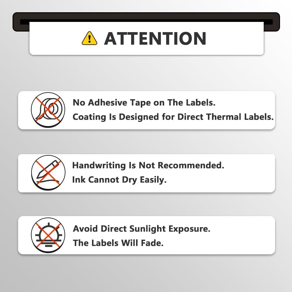 BETCKEY - Compatible DYMO 30334 (2-1/4" x 1-1/4") Multipurpose Barcode Labels, Perforated, Compatible with DYMO Labelwriter 450, 4XL, NOT FIT 550 & 5XL [10 Rolls/10000 Labels]