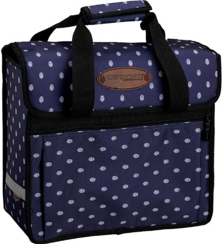 Axiom Town & Country Pannier, Navy Print