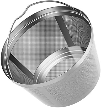 Stainless Steel Reusable Coffee Filters Basket 8 12 Cup Sturdy Permanent Coffee Filter fit for Mr. Coffee Black,Decker Coffee Makers 8 12 cups
