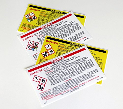 Potassium Nitrate GHS Label - 2" x 3" (Pack of 25)