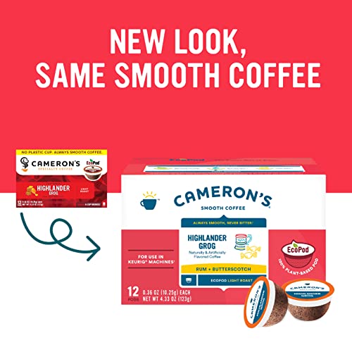 Cameron's Coffee Single Serve Pods, Kona Blend, 32 Count (Pack of 1)