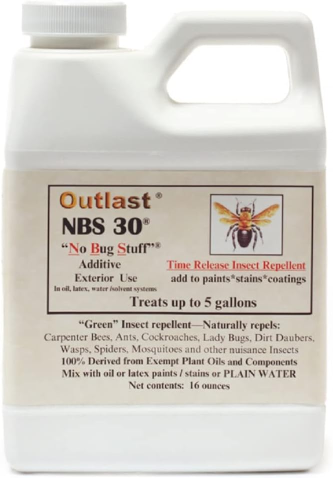 Outlast NBS30 - No Bug Stuff Paint Additive - 16 oz Bottle