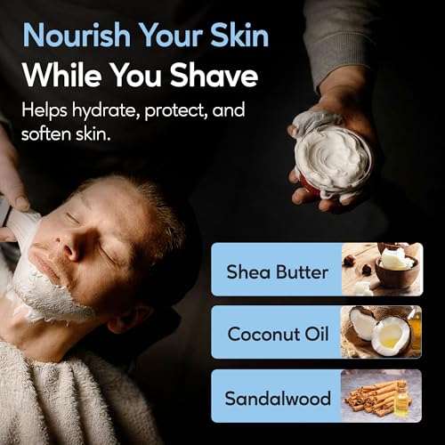 Henry Cavendish Sandalwood Premium Natural Shaving Soap - 4 Oz Puck
