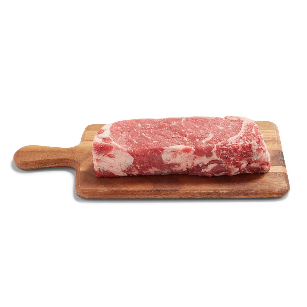 Beef Loin Ny Strip Steak Boneless Austr Grass Fed Organic