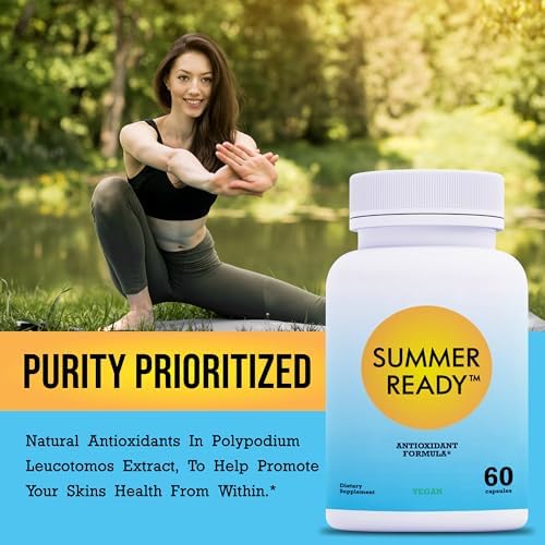 Skin Care Supplement Capsules - Nicotinamide/Niacinamide/Niacin 500mg (Vitamin B3) and Polypodium Leucotomos (Fern Extract) 480mg