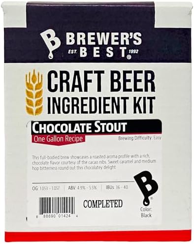 Brewer's Best One Gallon Beer Ingredient Kit-Chocolate Stout