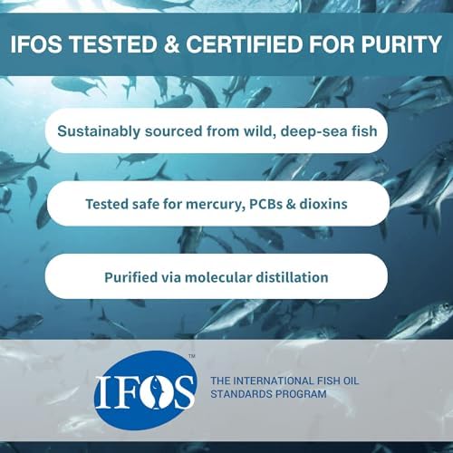 Igennus Pharmepa Restore Pure EPA 1000mg Omega 3, 60 Softgels | IFOS-certified 90% concentrated rTG omega 3 wild fish oil for high absorption; triple-strength, ultra-pure and DHA-free