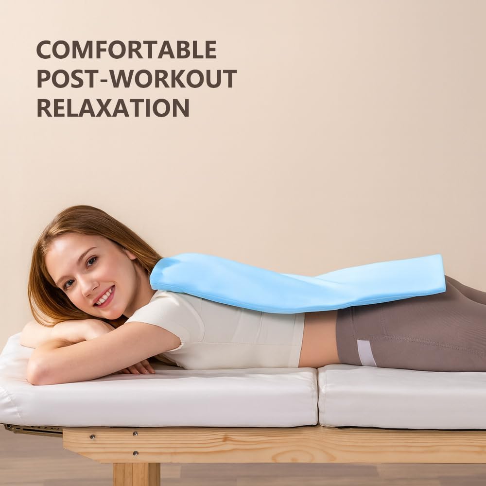 Boncare® Stay-On Small Vinyl Electric Heating Pad for Neck and Shoulders and Back Without Auto-Off, Low & High Heat Levels, Waterproof Hot Heat Pad with Washable Cover (12"x15", 1-Pack)