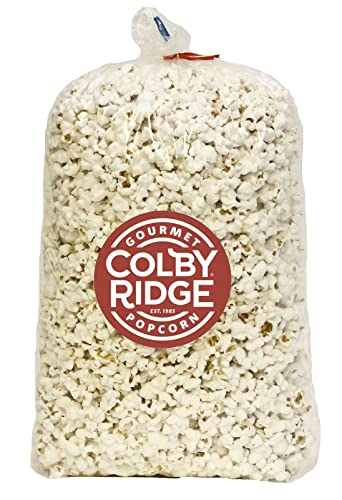 4 Flavor Gourmet Popcorn Assortment 8 Gal. (128 Cups) Large Sampler - White, Caramel, Cheese, and Rainbow Bulk Popped