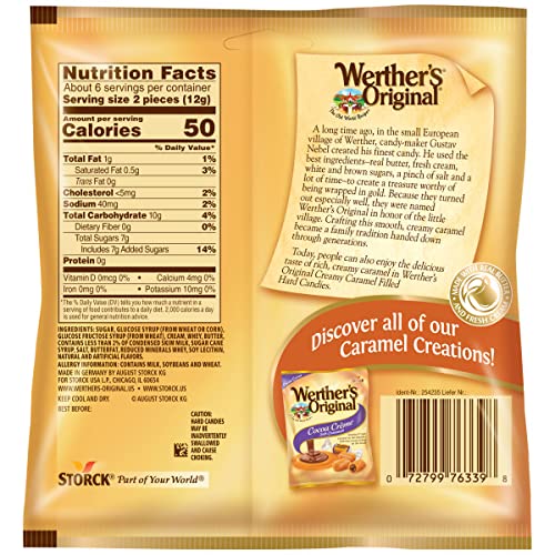 Werther's Original Creamy Caramel Filled Candy, 30 Oz Bag