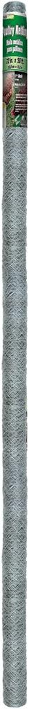 YARDGARD 1 Inch Poultry Netting, Chicken Wire Fence, 20 Gauge Galvanized Steel, Rabbit Fencing, Bird Enclosures, Garden Protection and Plant Support, 24 Inches x 150 Feet