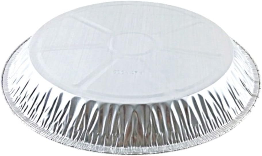 Handi-Foil 12" Aluminum Foil Pie Pan Extra-Deep Disposable Tin Plates (Pack of 12)