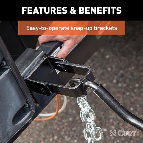 Curt Manufacturing 17208 Wd Hookup Brackets (New Design) 1Pr
