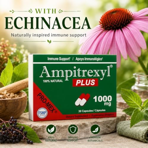 Ampitrexyl Plus Antioxidant Capsules, 1000 mg, 30 Count