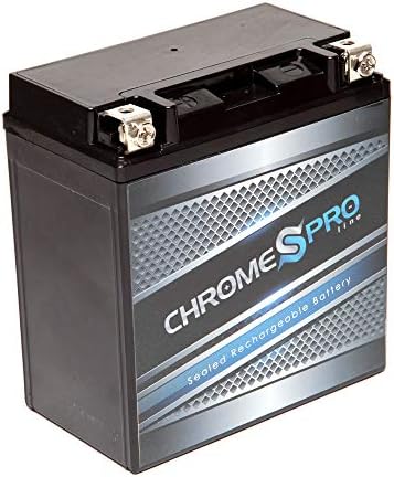 Chrome S Pro YTX20CH-BS Maintenance-Free 12V 19Ah Battery Replacement for ATV, Motorcycle, Jet Skis, Scooter, UTV