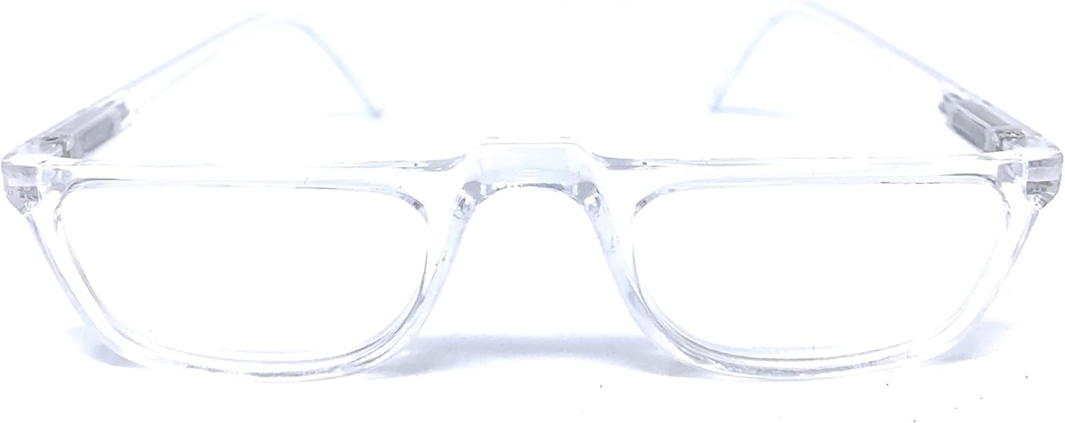 The Felix Rectangle Half Frame Reading Glasses, Unisex Half Rim Readers + 1.50 Dark Tortoise