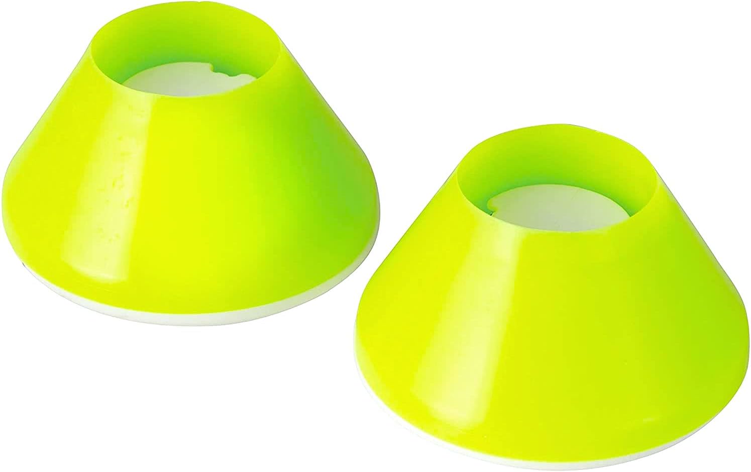 HealthSmart Walker Ski Glides, Walker Caps or Walker Pads for Rollators and Walking Aids, Universal Fit, Mobility Aid, Senior Living Accessory, Pack of 2