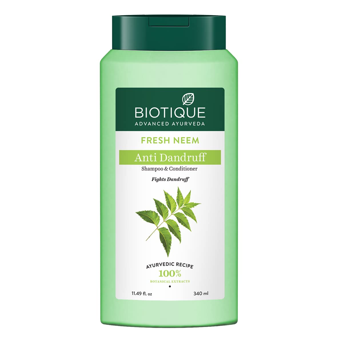 Biotique Bio Neem Margosa Anti Dandruff Shampoo and Conditioner, 340ml