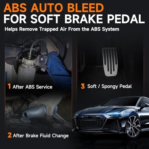 FOXWELL NT630 Plus ABS/SRS OBD2 Scanner, ABS Auto Bleed, Oil EPB SAS Resets
