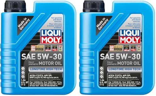 LIQUI MOLY Longtime High Tech SAE 5W-30 | 1 L | Fully synthetic engine oil | SKU: 2038