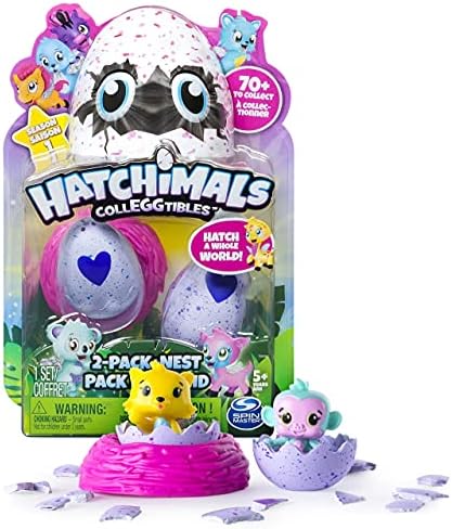 Hatchimals CollEGGtibles Season 1 2-Pack + Nest