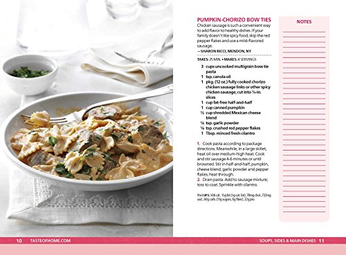 Taste of Home Pumpkin Mini Binder: 101 Fall Recipes for Desserts, Soups, and More (TOH Mini Binder)