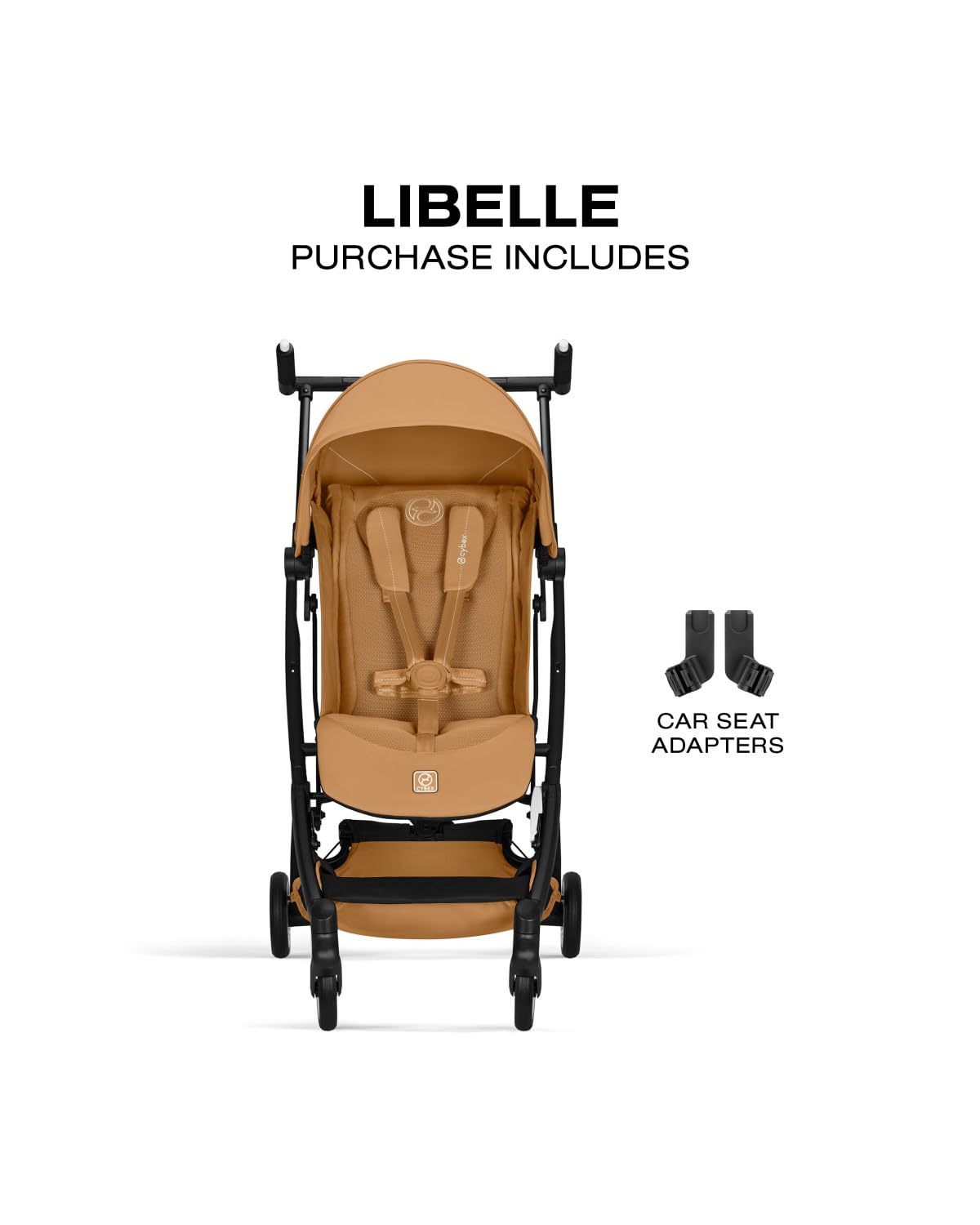 LIBELLE Ultra Lightweight Travel Stroller - Almond Beige